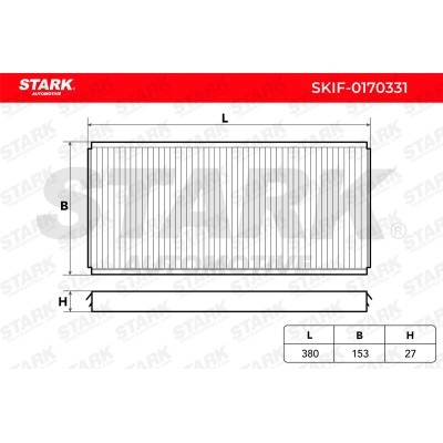 Filter, Innenraumluft Stark SKIF-0170331 SKIF-0170331 - foto 6