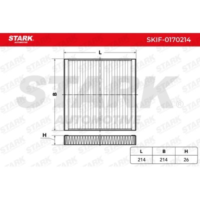 Filter, Innenraumluft Stark SKIF-0170214 SKIF-0170214 - foto 4
