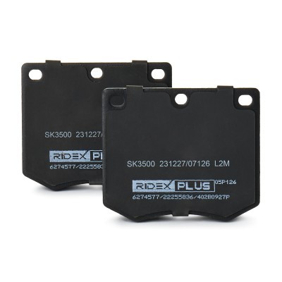 Bremsbeläge Satz RIDEX 402B0927P 402B0927P - foto 4