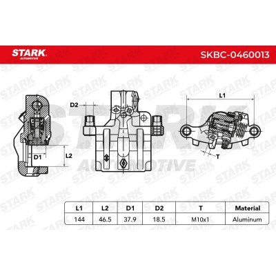 Bremssattel Stark SKBC-0460013 SKBC-0460013 - foto 4