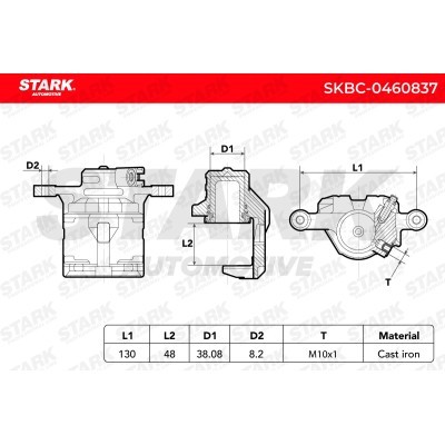 Bremssattel Stark SKBC-0460837 SKBC-0460837 - foto 5
