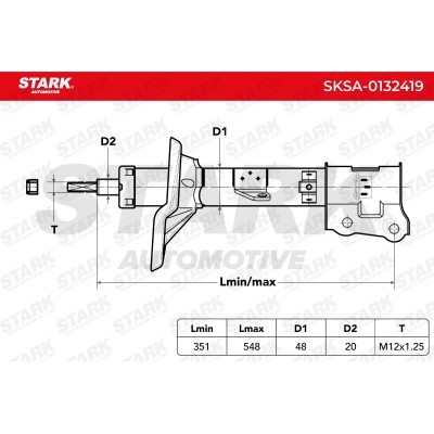 Stoßdämpfer Stark SKSA-0132419 SKSA-0132419 - foto 3