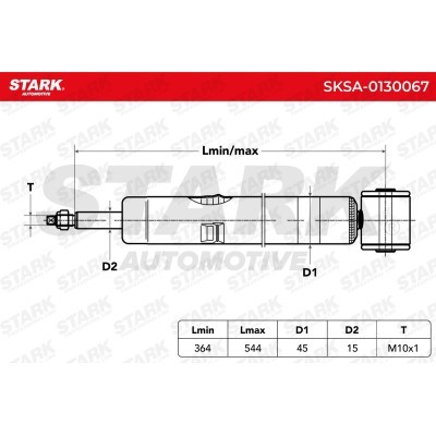 Stoßdämpfer Stark SKSA-0130067 SKSA-0130067 - foto 3