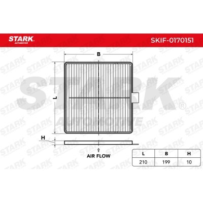 Filter, Innenraumluft Stark SKIF-0170151 SKIF-0170151 - foto 3
