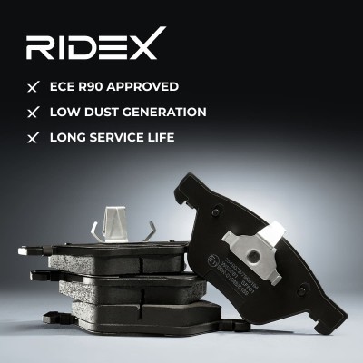Bremsbeläge Satz RIDEX 402B0217 402B0217 - foto 10