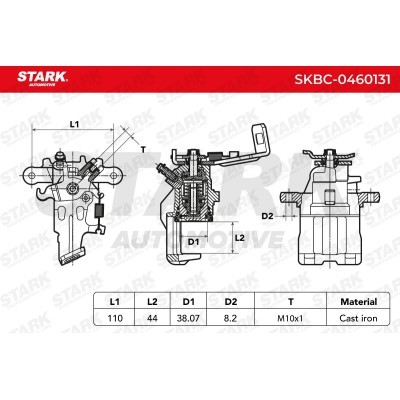 Bremssattel Stark SKBC-0460131 SKBC-0460131 - foto 3