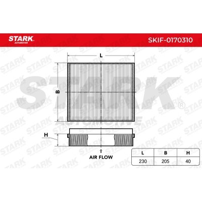 Filter, Innenraumluft Stark SKIF-0170310 SKIF-0170310 - foto 5