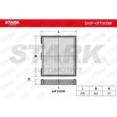 Filter, Innenraumluft Stark SKIF-0170098 SKIF-0170098 - foto 2