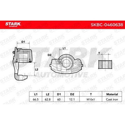 Bremssattel Stark SKBC-0460638 SKBC-0460638 - foto 6