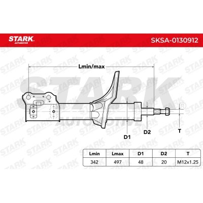 Stoßdämpfer Stark SKSA-0130912 SKSA-0130912 - foto 3