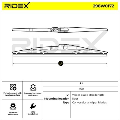 Wischblatt RIDEX 298W0172 298W0172 - foto 5
