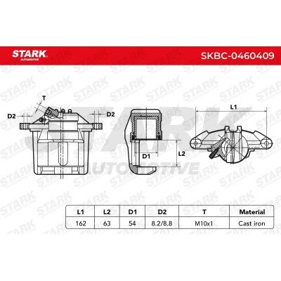 Bremssattel Stark SKBC-0460409 SKBC-0460409 - foto 8