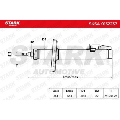 Stoßdämpfer Stark SKSA-0132237 SKSA-0132237 - foto 3