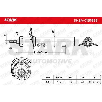 Stoßdämpfer Stark SKSA-0131885 SKSA-0131885 - foto 5