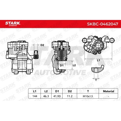 Bremssattel Stark SKBC-0462047 SKBC-0462047 - foto 3