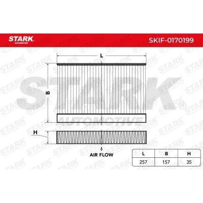 Filter, Innenraumluft Stark SKIF-0170199 SKIF-0170199 - foto 2