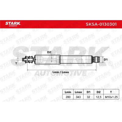 Stoßdämpfer Stark SKSA-0130301 SKSA-0130301 - foto 4