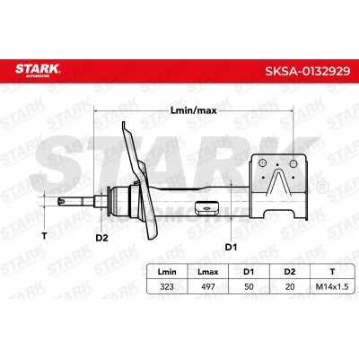 Stoßdämpfer Stark SKSA-0131823 SKSA-0131823 - foto 3