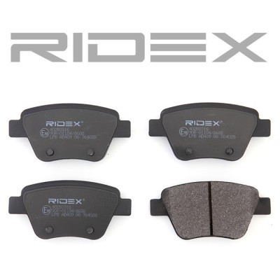 Bremsbeläge Satz RIDEX 402B0316 402B0316 - foto 3