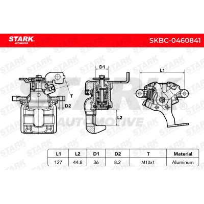 Bremssattel Stark SKBC-0460841 SKBC-0460841 - foto 5