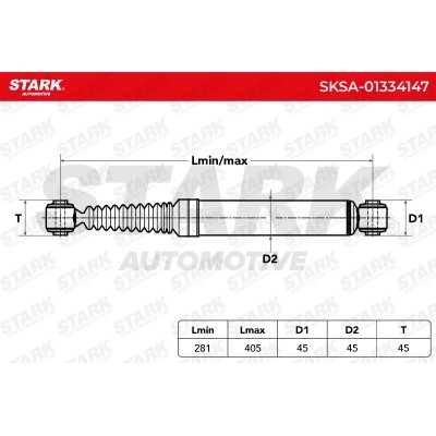 Stoßdämpfer Stark SKSA-01334147 SKSA-01334147 - foto 7