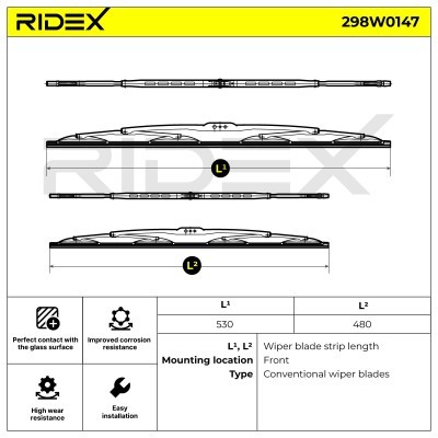 Wischblatt RIDEX 298W0147 298W0147 - foto 4
