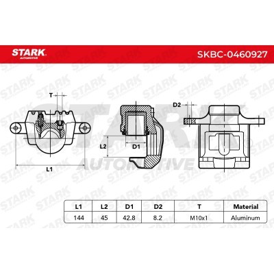 Bremssattel Stark SKBC-0460927 SKBC-0460927 - foto 6