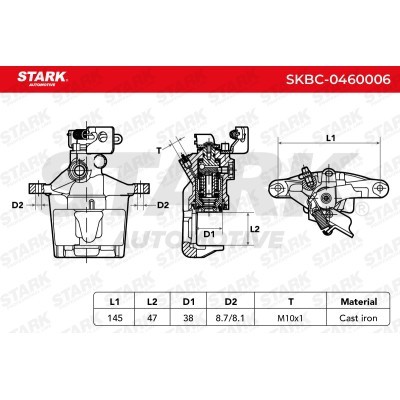 Bremssattel Stark SKBC-0460006 SKBC-0460006 - foto 3