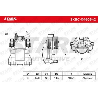 Bremssattel Stark SKBC-0460642 SKBC-0460642 - foto 5