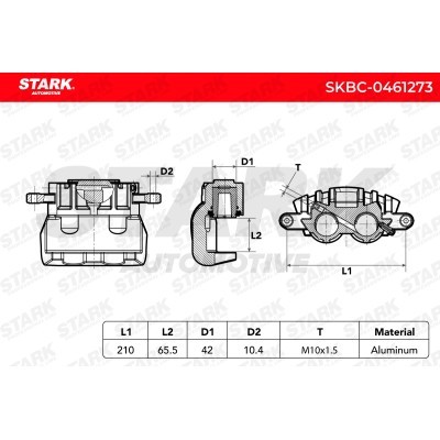 Bremssattel Stark SKBC-0461273 SKBC-0461273 - foto 6