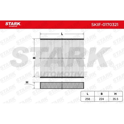 Filter, Innenraumluft Stark SKIF-0170321 SKIF-0170321 - foto 2