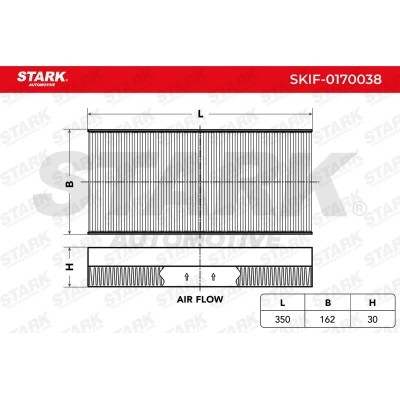 Filter, Innenraumluft Stark SKIF-0170038 SKIF-0170038 - foto 3