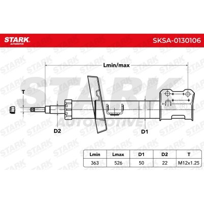 Stoßdämpfer Stark SKSA-0130106 SKSA-0130106 - foto 4