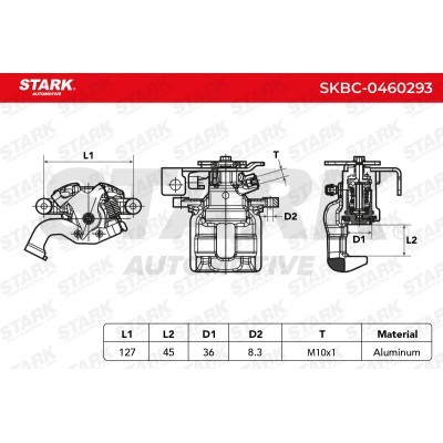 Bremssattel Stark SKBC-0460293 SKBC-0460293 - foto 4
