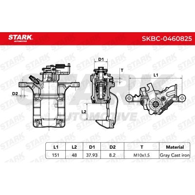 Bremssattel Stark SKBC-0460825 SKBC-0460825 - foto 5