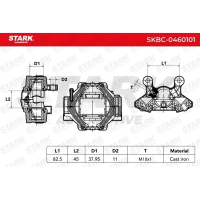 Bremssattel Stark SKBC-0460101 SKBC-0460101 - foto 7