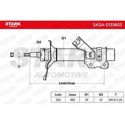 Stoßdämpfer Stark SKSA-0131803 SKSA-0131803 - foto 3