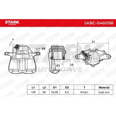 Bremssattel Stark SKBC-0460158 SKBC-0460158 - foto 5