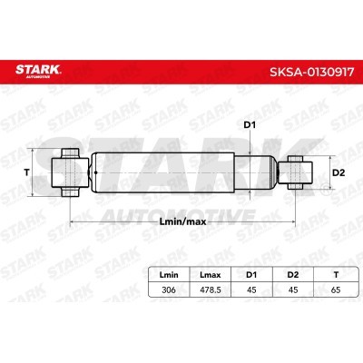 Stoßdämpfer Stark SKSA-0130917 SKSA-0130917 - foto 3