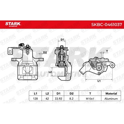 Bremssattel Stark SKBC-0461037 SKBC-0461037 - foto 6