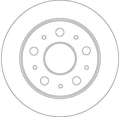 Bremsscheibe TRW DF4245 DF4245 - foto 2