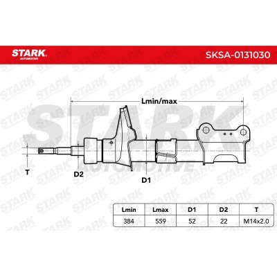 Stoßdämpfer Stark SKSA-0131030 SKSA-0131030 - foto 3