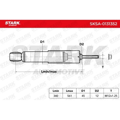 Stoßdämpfer Stark SKSA-0131352 SKSA-0131352 - foto 3