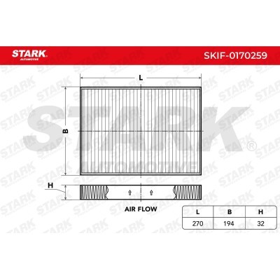 Filter, Innenraumluft Stark SKIF-0170259 SKIF-0170259 - foto 2