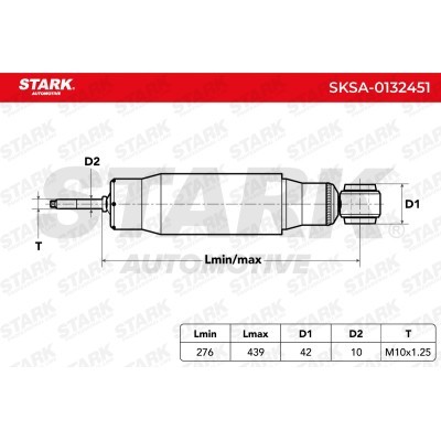 Stoßdämpfer Stark SKSA-0132451 SKSA-0132451 - foto 6
