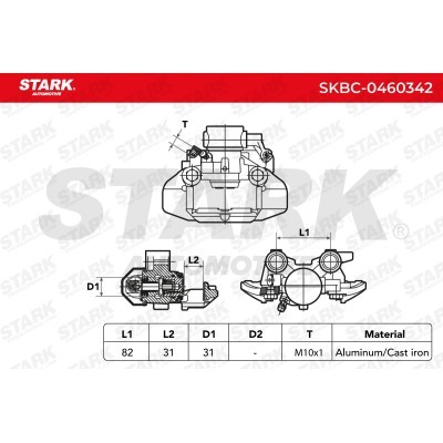 Bremssattel Stark SKBC-0460342 SKBC-0460342 - foto 6