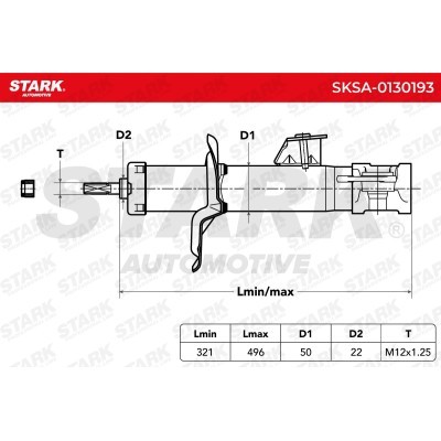 Stoßdämpfer Stark SKSA-0130193 SKSA-0130193 - foto 3