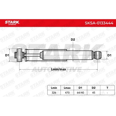 Stoßdämpfer Stark SKSA-0133444 SKSA-0133444 - foto 2