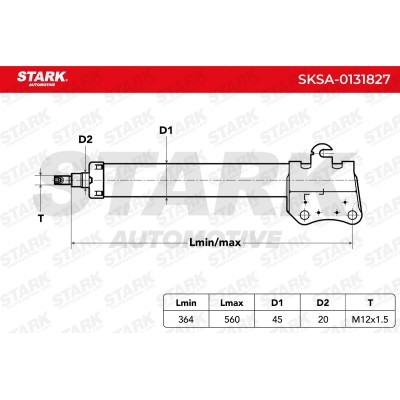 Stoßdämpfer Stark SKSA-0131827 SKSA-0131827 - foto 3