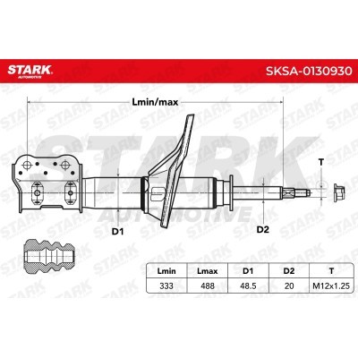 Stoßdämpfer Stark SKSA-0130930 SKSA-0130930 - foto 3